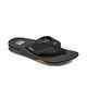 REEF FANNING JANDAL - BLACK / SILVER