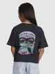 ROXY GIRLS SUN FOR ALL SEASONS S/S TEE - ANTHRACITE