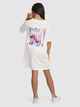 ROXY GIRLS HIP HOP STAR TEE DRESS - WHITE