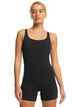 ROXY LADIES ROXY PRO ONE PIECE BOYLEG SWIMSUIT - BLACK