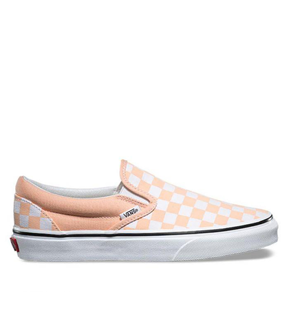 VANS CLASSIC SLIP ON - BLEACHED APRICOT/TRUE WHITE