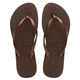 HAVAIANAS SLIM JANDAL - DARK BROWN