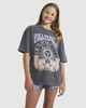 BILLABONG GIRLS KISSED BY THE SUN S/S TEE - WASHED BLACK