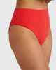 BILLABONG LADIES TERRY RIP HI MAUI BIKINI PANT - FIRE RED