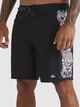 QUIKSILVER MENS SURFSILK MARAKIHAU ARCH 18'' BOARDSHORT - BLACK
