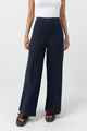 RHYTHM LADIES WHITEHAVEN WIDE LEG PANT - NAVY