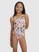 ROXY GIRLS ABOVE THE LIMITS ONE PIECE SWIMSUIT - BLACK MEMORIES