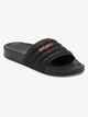 ROXY GIRLS SLIPPY SLIDES - BLACK