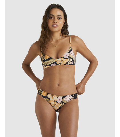 BILLABONG LADIES CALYPSO LOWRIDER BIKINI PANT - BLACK