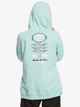 QUIKSILVER BOYS RADICAL TIMES HOOD - PASTAL TORQUOISE