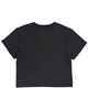 SANTA CRUZ GIRLS BOTANIC NOT A DOT FRONT PRINT TEE - WASHED BLACK