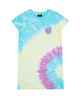 SANTA CRUZ GIRLS GEO MOON DOT DRESS - ORCHID TIE DYE