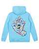 SANTA CRUZ BOYS OS INFERNO STRIP HAND HOODY - TURQUOISE