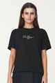 HUFFER LADIES CLASSIC TEE/DIARY - BLACK