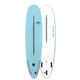 O&E EZI-RIDER SOFTTOP SURFBOARD - 7'6 - PASTAL BLUE