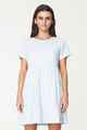 HUFFER LADIES CELINE MILLY DRESS - BLUE / WHITE