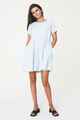 HUFFER LADIES CELINE MILLY DRESS - BLUE / WHITE