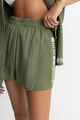 RHYTHM LADIES JUNO SHORT - OLIVE