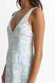 RHYTHM LADIES GRACE FLORAL WIDE LEG JUNMPSUIT - WHITE