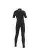 VISSLA BOYS 7 SEAS 2MM S/S CHESTZIP STEAMER - BLACK