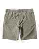 VISSLA MENS HEMP NO SEE UMS ELASTIC WAIST WALKSHORT - KHAKI