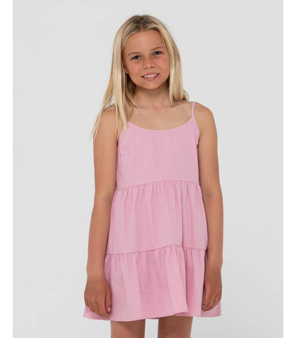 RUSTY GIRLS SWEET WATER SLIP DRESS - PINK