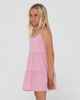 RUSTY GIRLS SWEET WATER SLIP DRESS - PINK