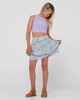 RUSTY GIRLS BALNEAR MINI SKIRT - WHITE