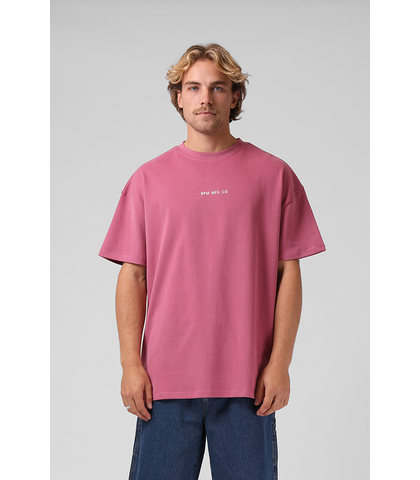 RPM MENS SANDED OVERSIZE TEE - CLAY