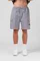 RPM MENS STRETCH TWILL CARGO SHORT - GREY