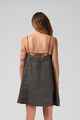 RPM LADIES ANTOINETTE MINI DRESS - KHAKI