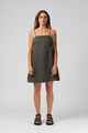 RPM LADIES ANTOINETTE MINI DRESS - KHAKI