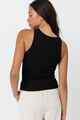 RHYTHM LADIES CLASSIC TANK TOP - BLACK