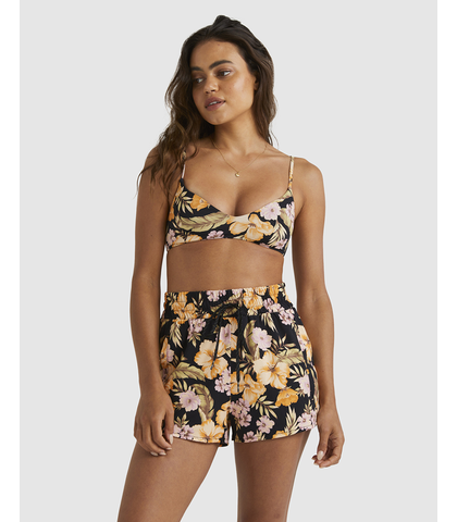 BILLABONG LADIES CALYPSO SWIM VOLLEY BOARDSHORT - BLACK