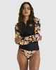 BILLABONG LADIES CALYPSO PIPA SUNSHIRT - BLACK