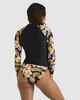 BILLABONG LADIES CALYPSO PIPA SUNSHIRT - BLACK