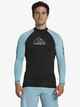 QUIKSILVER MENS ON TOUR L/S RASHSHIRT - REEF WATERS