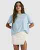 BILLABONG LADIES SURF HIGH S/S TEE - DUSK BLUE