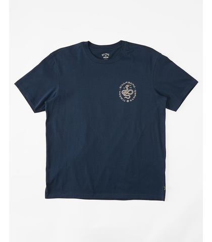 BILLABONG GROMS COIL S/S TEE - DARK BLUE