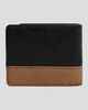 BILLABONG MENS DIMINSION WALLET - BLACK / TAN