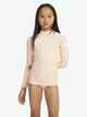 ROXY GIRLS HEATER L/S RASHSHIRT - PEACH