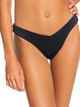 ROXY LADIES RIB ROXY LOVE THE SUNSEEKER BIKINI PANT - BLACK