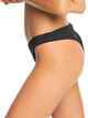 ROXY LADIES RIB ROXY LOVE THE SUNSEEKER BIKINI PANT - BLACK