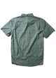 VISSLA MENS SUNBURNT SHRED HEADS S/S DRESS SHIRT - ALOE
