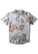 VISSLA MENS ALOHA AMIGO S/S DRESS SHIRT - AQUA