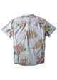 VISSLA MENS ALOHA AMIGO S/S DRESS SHIRT - AQUA