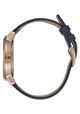 NIXON KENSINGTON LEATHER WATCH - NAVY / ROSE GOLD