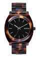 NIXON TIME TELLER ACETATE WATCH - TORTOISE