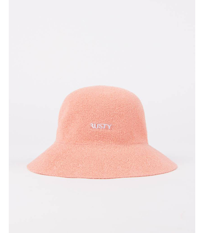 RUSTY LADIES BAILEY BUCKET HAT - PEACH