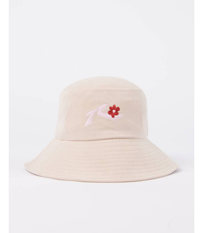 RUSTY LADIES MEADOW BUCKET HAT - COCONUT CREAM